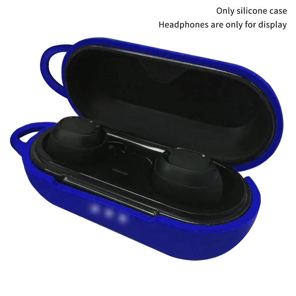 Shockproof Majhno Bluetooth Slušalke Anti-izgubil Shranjevanje Anti-padec Silikonski Pokrov Elektronske Dodatne opreme Moda Trda Zaščitna torbica