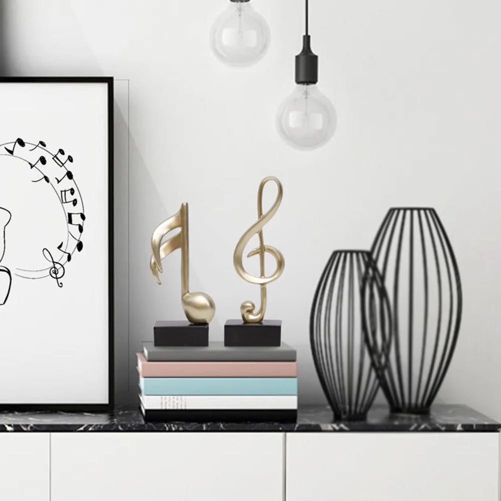 Mini Glasbeni Opomba Model Slika Smolo Obrti Namizje Klavir Okras Doma Dekor DIY Ročno izdelan Album Papir, Kartice, Dekor Model