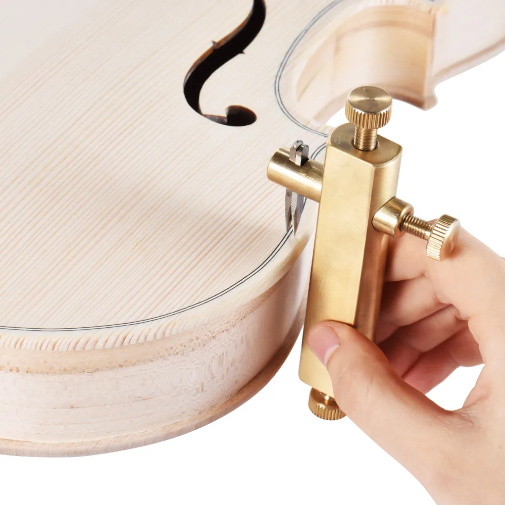 Medenina Purfling Podolgovat Vdelan Groove Maker Carver Luthier Orodja za Izdelavo Violina, Viola