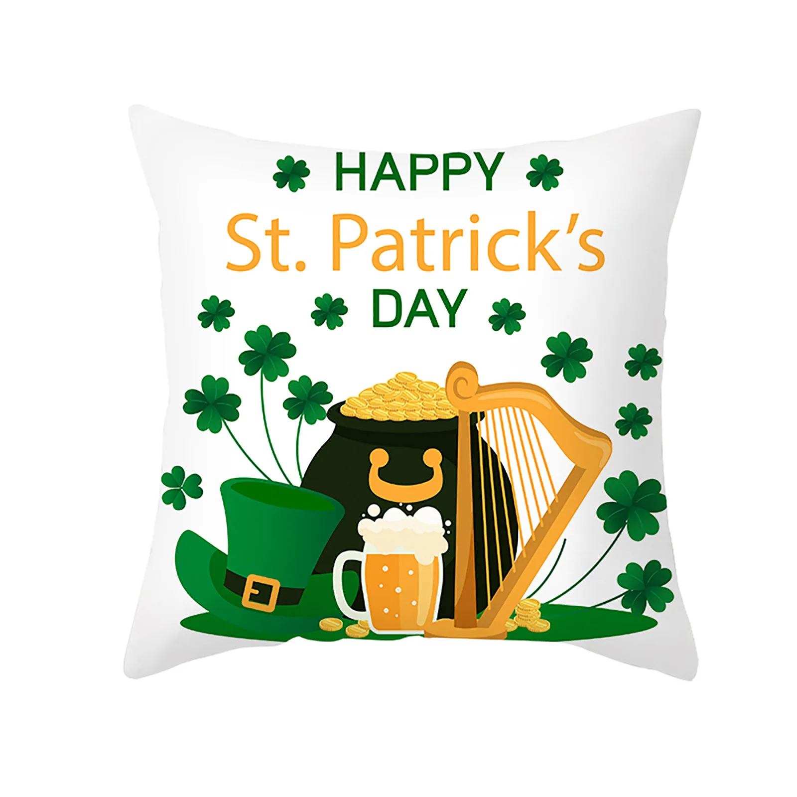 2021 Nov Zglavnik Kritje Vzdušju Praznik St. Patrick ' s Day Perilo, Prevleke Irski Praznik Dekoracijo Prevleke Дакимакура