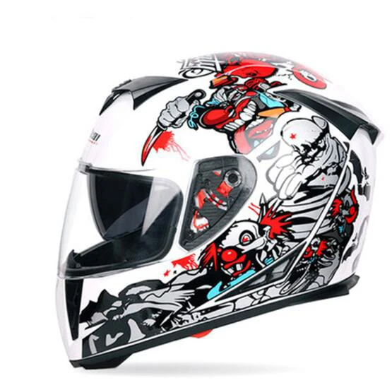 Motoristična Čelada Poln Obraz Casco Moto Dvojno Vizir Dirke Motocross Čelado Motocikla Capacete Moto Čelade #