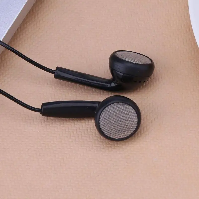 ALLOYSEED Black Universal Music Slušalke 3.5 mm Žične Stereo Slušalke Slušalka Z Mikrofonom Za Telefone, MP3 predvajalnike Računalnik