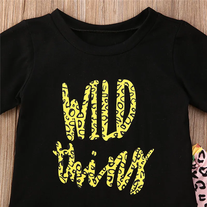 Moda Novorojenčka Otroci Dojencek Dekliška Oblačila T-Shirt Kratek Rokav Vrhovi Sončnice Obleko Hlače