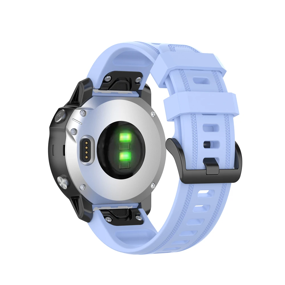 20 mm Silikonski Watch Band za Garmin Fenix 6S Pro 5S Plus Watch Trak za Hitro Sprostitev Zapestje Trak, Trak Za Fenix5S 6S Uradni Slog