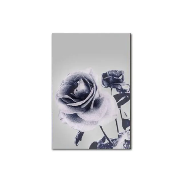 Nordijska Preprosto Črno in Belo, Rose Platno Slikarstvo Moda Stenske Slike Za Dnevna Soba brez okvirja Doma Dekoracijo Plakat brez okvirja