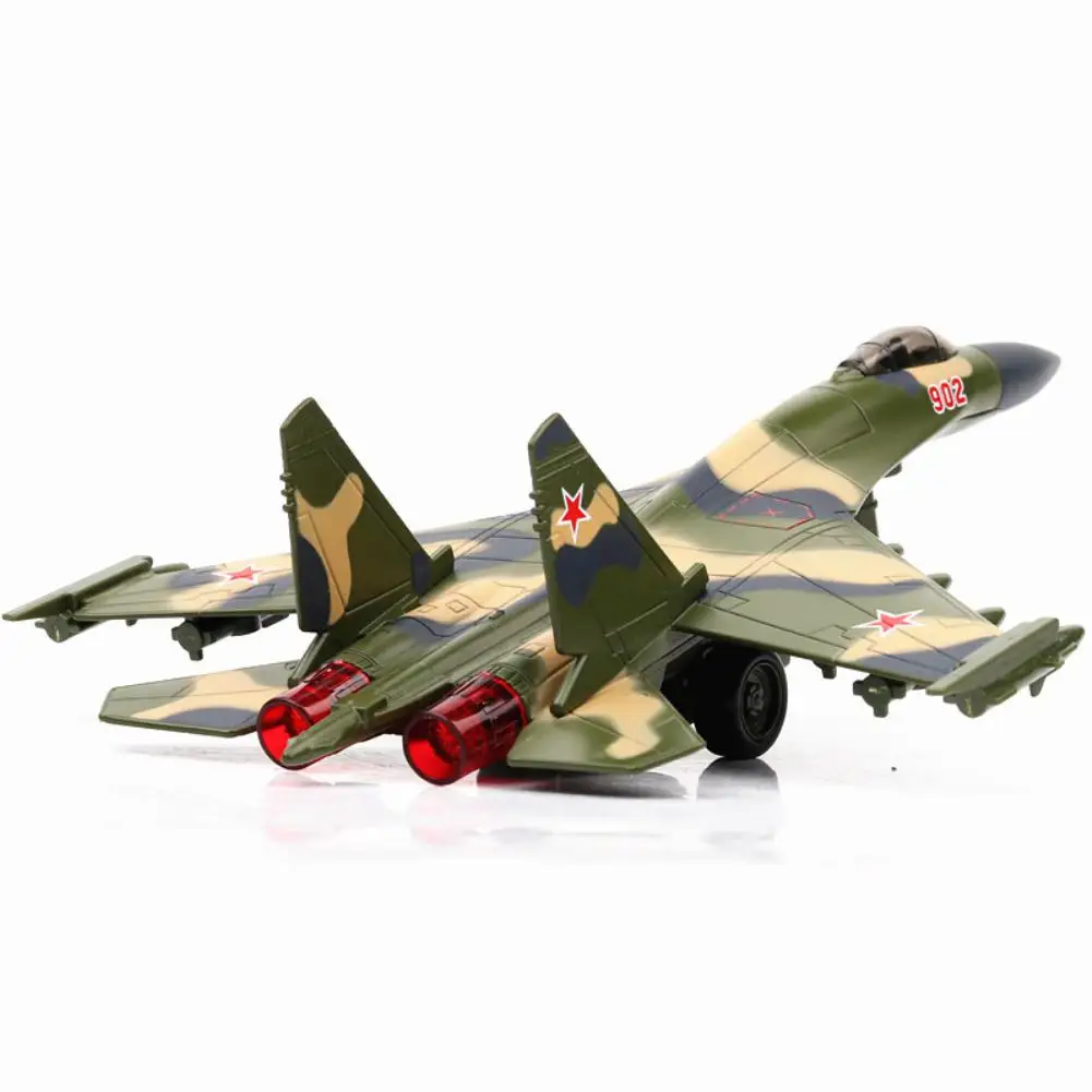 GloryStar 1/72 Simulacije Rusija Su-35 Borec Letalo Model, Zvoka, Svetlobe Funkcija Božično Darilo Igrača