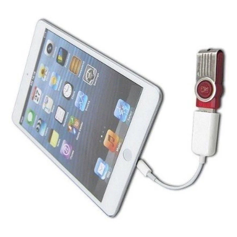 8-Pin OTG USB 2.0 Ženski Adapter Kabel usb OTG CableAdapter Reader Za iPad 4/iPad Zrak/iPad5/iPad Mini Fotoaparat Kit Povezava