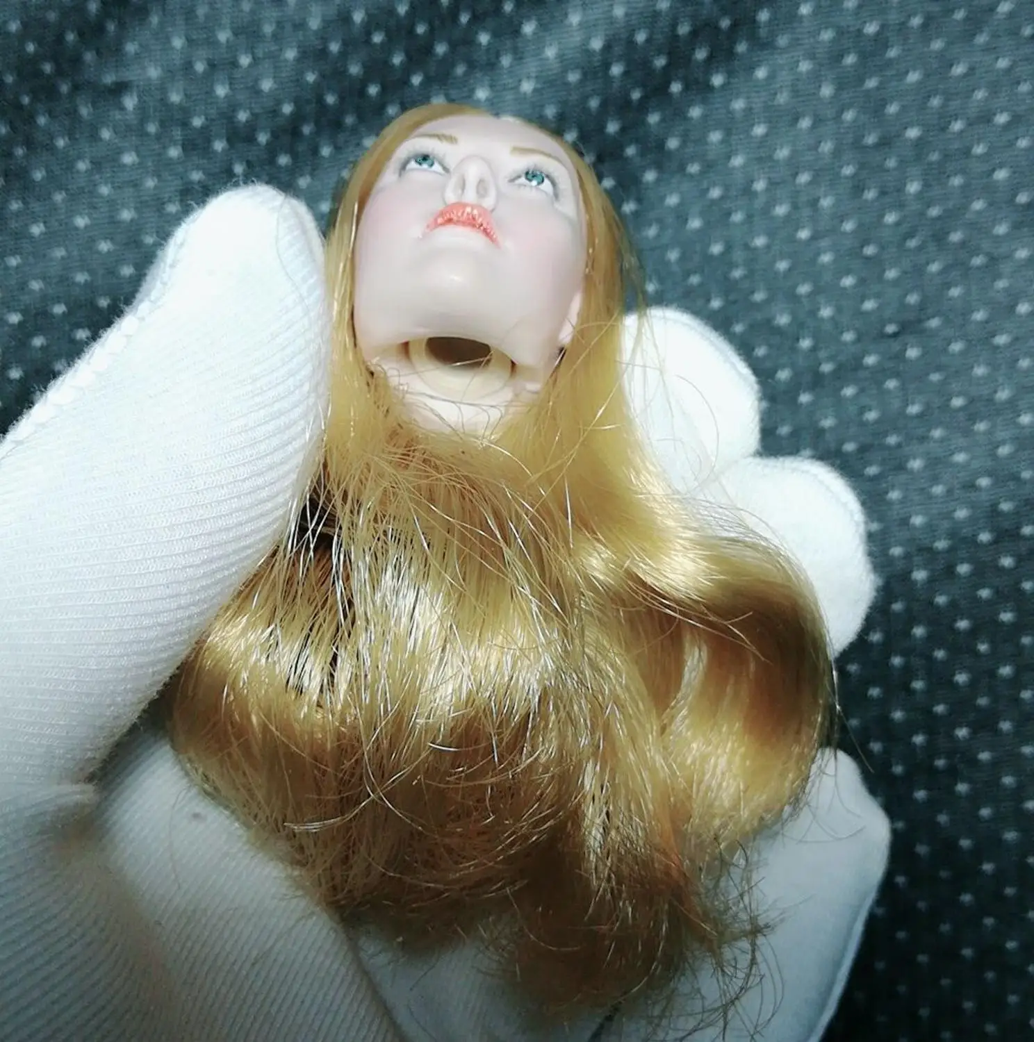 Po meri 1/6 ženska figura, vodja carving blondinka za 12 inch akcijska figura telo