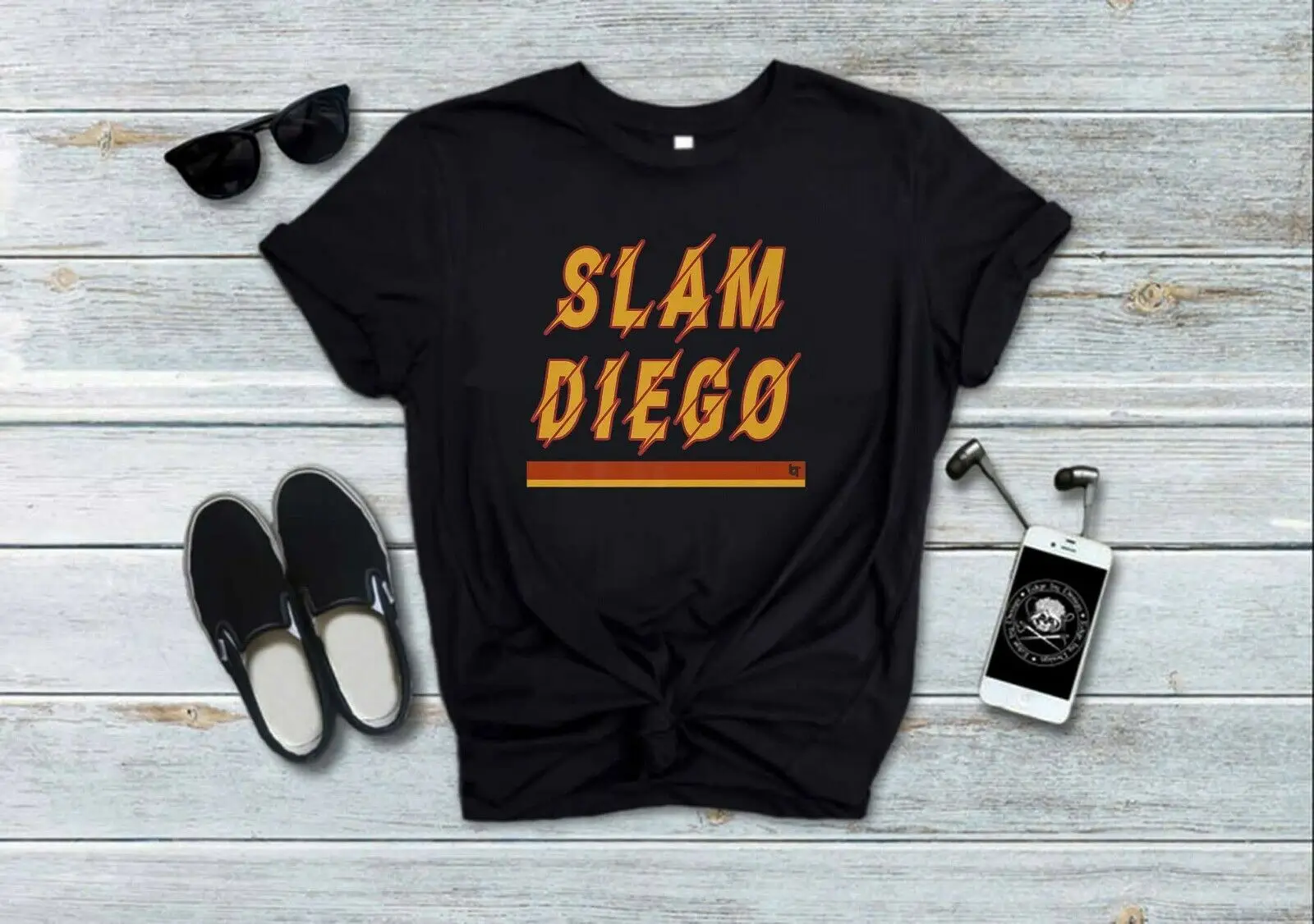 Slam Diego Baseball Majica Vrhnja Tee