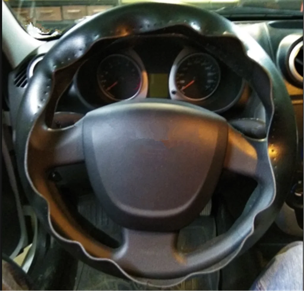Avto volan kritje kakovosti usnja, ročno šivanje 38 cm za Ford Shelby SYNus Kralj GTX1 Freestyle Fairlane Ekvatorja BA