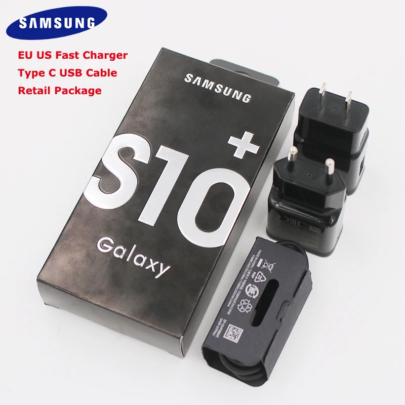 Samsung Prilagodljivi Hitro Kabel Polnilnika 9V/1.67 USB Quick Adapter Tip C Kabel Za S10e Opomba 8 9 10 A50 A60 A70 A80 A40