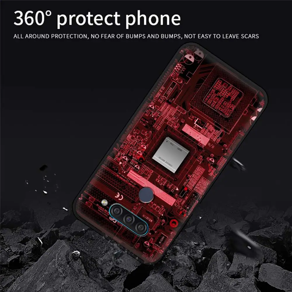 Nside Elektronika Zelo Kul Telefon Primeru za LG K50 Q60 G6 G7 G8 Funda LG K31 K40 K40s K50s K61 K71 Mehko TPU Pokrovček Nazaj Coque Capa
