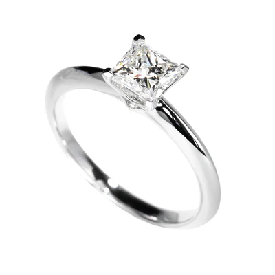 2020 novo 18k belim zlatom diamond princess dame moda mrzel veter kvadratnih gem luksuzni stranka posla poročni prstan