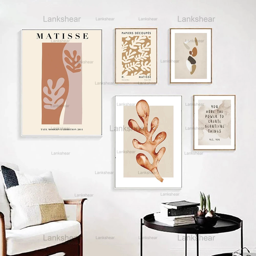 Moda Matisse HD Plakatov in Fotografij Povzetek Pismo, Pisano Platno Stensko Slikarstvo Umetniških Slik, Dnevna Soba Dekoracijo Doma