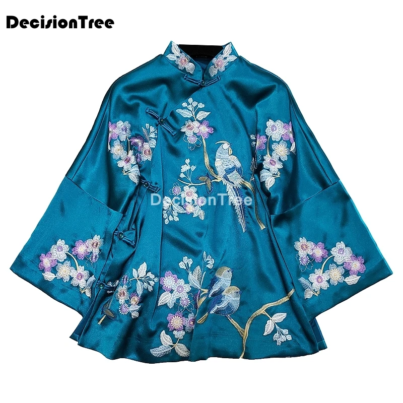 2021 letnik cheongsam vrhovi tradicionalni kitajski čaj oblačila ženske qipao suknjič kitajski cheongsam bluzo elegantna dama vrhnja oblačila