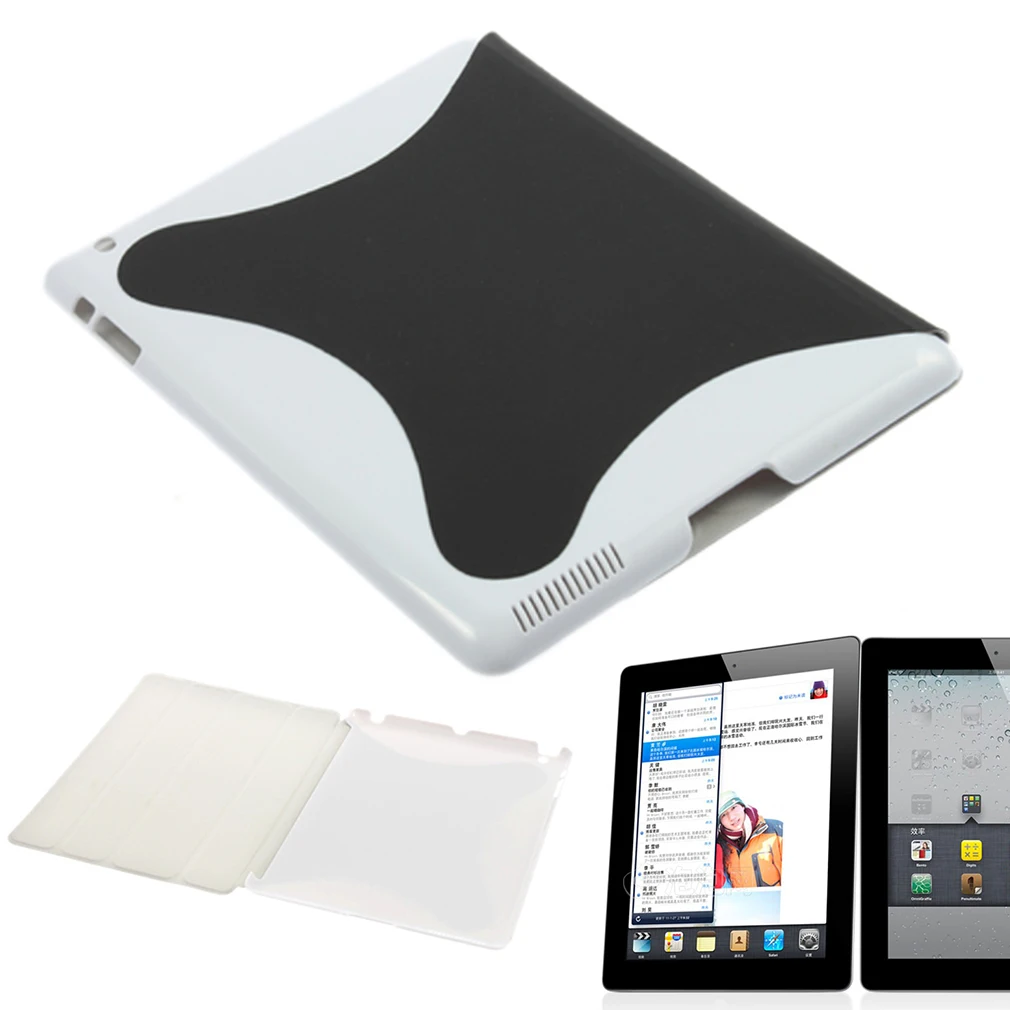 Slim Magnetni PU Usnje Smart Cover Trdo Ohišje za iPad 2 2. Exquisitely Namenjen Trajno