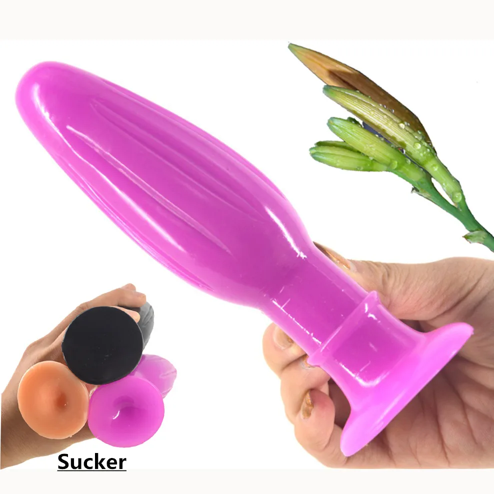 Analni čep sesalni butt plug dildo sex igrače za ženske, lezbijke, masturbacija spogleduje igrača sex shop analni dildo