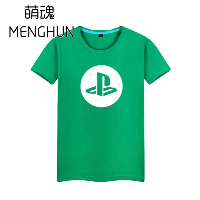TV igre in video igre, navijači dnevno nosijo bombažne majice s kratkimi rokavi PS ikono za tiskanje igra fans t shirt za moške bombažne majice ac622