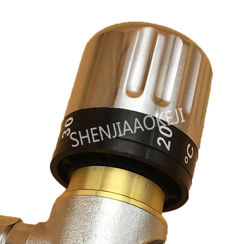 1PC 1/2 palčni thermostatic mešalni ventil Površinsko nameščena sončna 0.03-1Mpa nadzor temperature ventil pipa plinovod ventil naprava