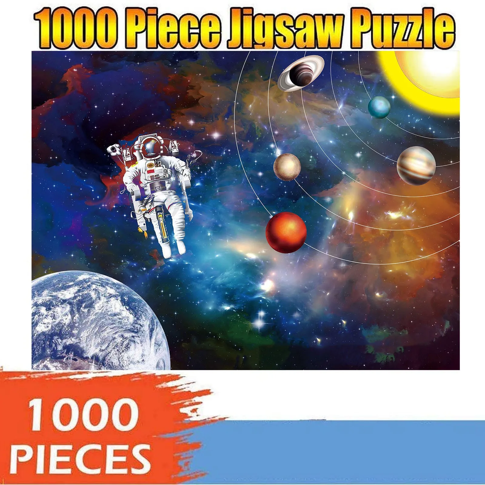 Jigsaw Uganke 1000 Kos Ugank Za Odrasle, Otroci Intelektualne Decompressing Zabavna Družinski Igro Dinosaur Vzorec Puzzle Igrače Darilo