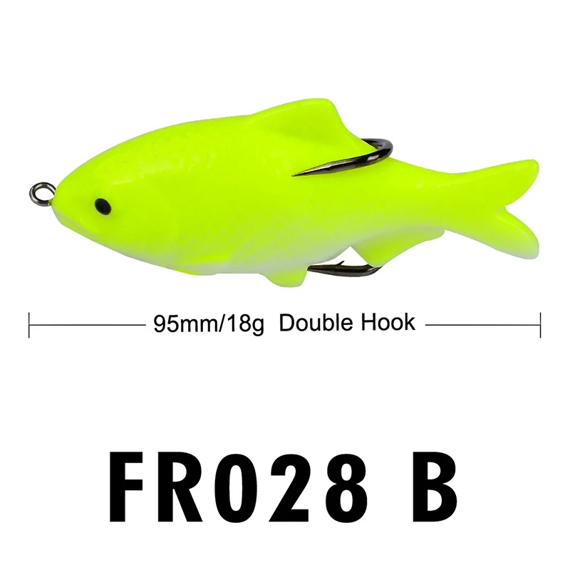 1Pcs Umetno Mehka Vaba ABS Večkratno uporabo Trajne Vabe za Ribe Obliko 18g 9.5 cm, več barv Lure