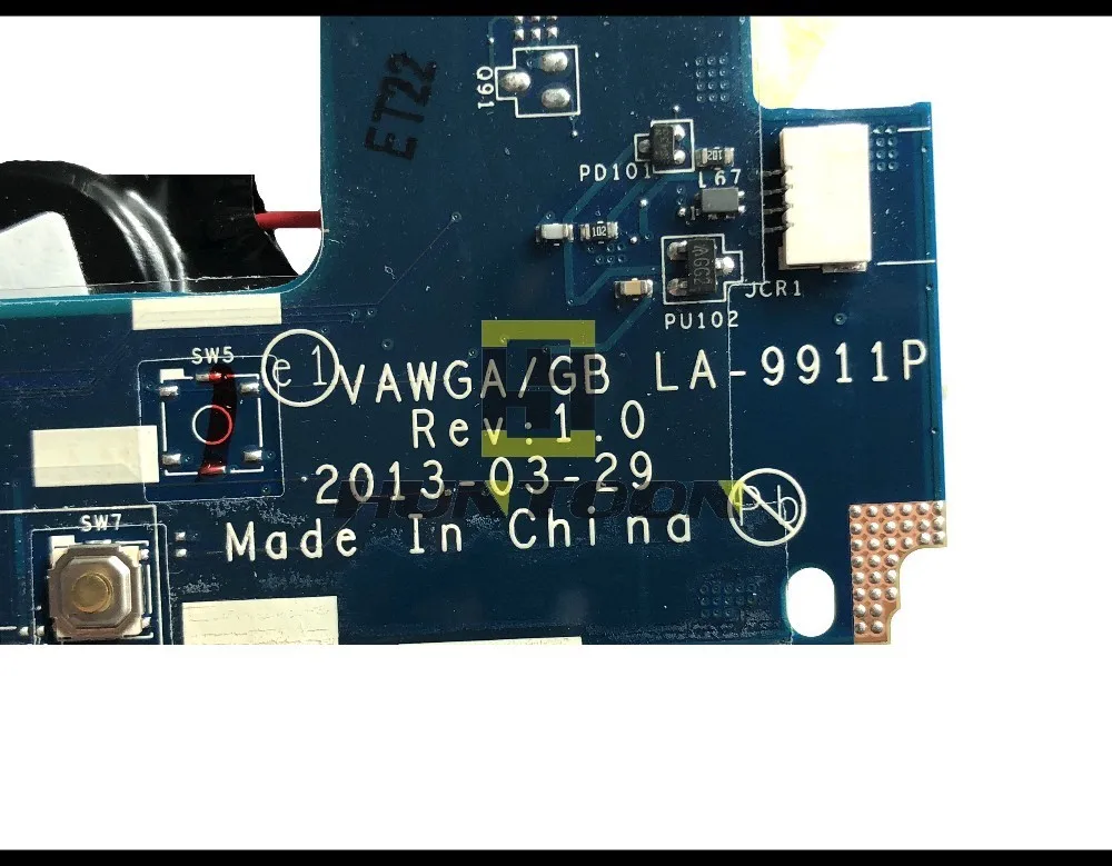 Visoka kakovost VAWGA/GB LA-9911P za Lenovo G505 prenosni računalnik z Matično ploščo FRU:90003009 A4-5000 DDR3 2GB Popolnoma Testirane