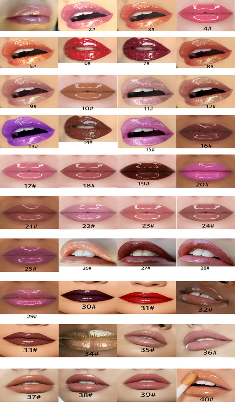 Barva 93 skupaj 120 barve lip gloss promocijske nalepke po meri logo mešanje barv - za ustnice pink serum veganska čopiča drobne lip gloss