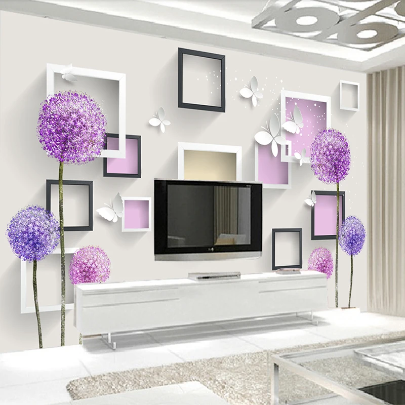 Dekorativne tapete Regrat 3D TV ozadju stene