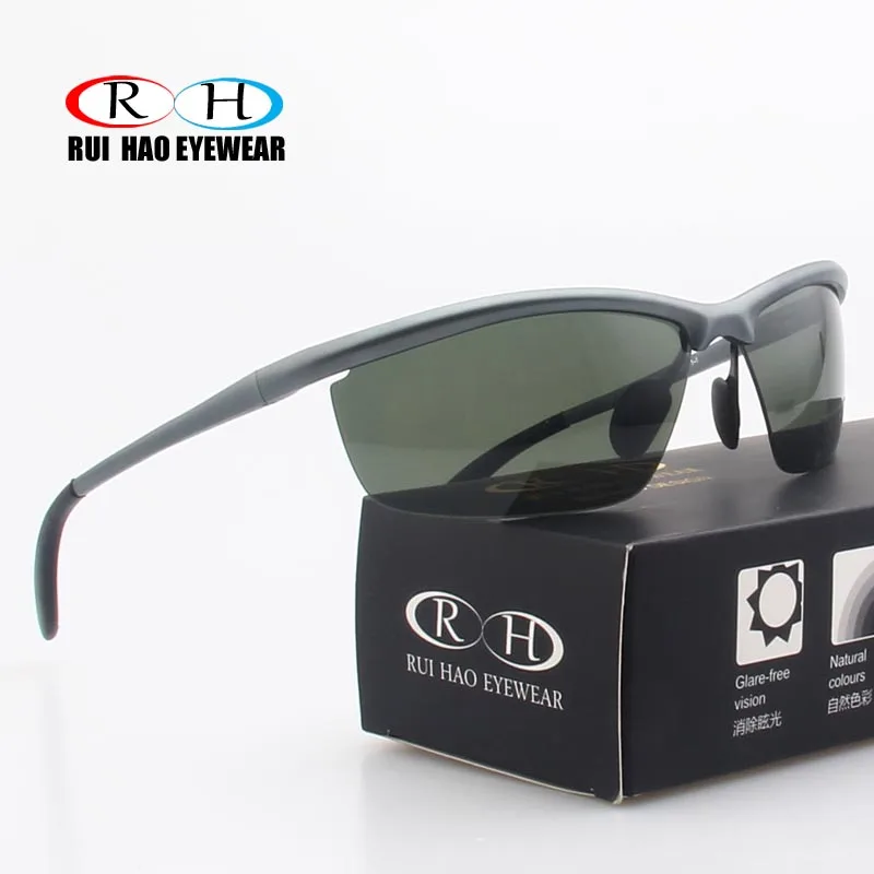 Rui Hao Očala Sončna Očala Moških Pilotni Vožnje Polarizirana Sončna Očala Športna Očala Za Sonce Pomladi Tempelj Očala Design