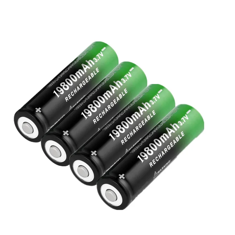 2-50 KOS 18650 3,7 V 19800mAh Li-ionska baterija Litij Baterije za svetilko žaromet, elektronske igrače padec ladijskega prometa
