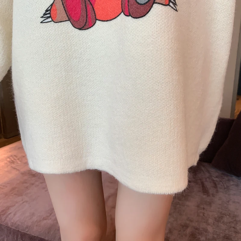 Ženska Jopica Ženski Prevelik Pleten Jeseni Leta 2020 Oblačila Puloverju Pozimi, Jeseni Nova Moda v korejskem Slogu Warmlong rokav
