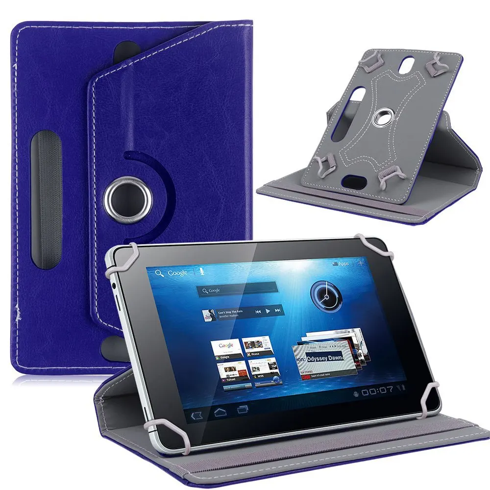 360 Rotacije univerzalnega 9 inch tablet usnjena torbica za Stojalo Pokrov Za Android Tablet PC PAD tablet, 9 inch Pribor Prosti pero