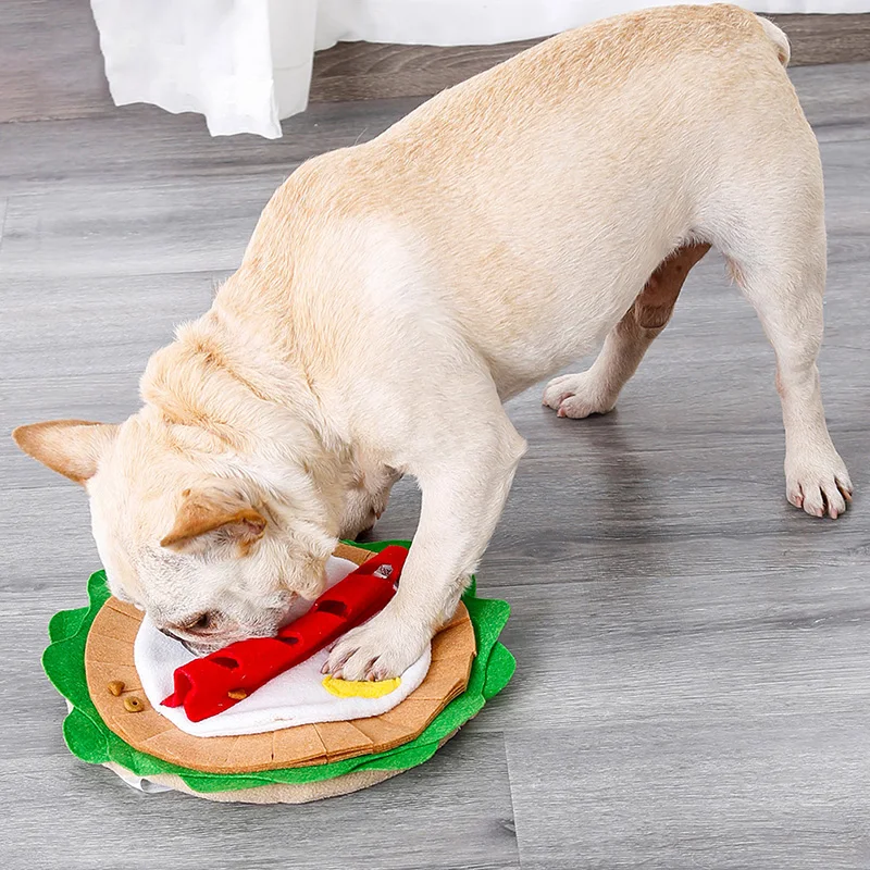 Nove Tanke Burrito Vohanje psa igrače za Usposabljanje Igrača IQ Pes Usposabljanje Igrajo Vohanje Hišne Potrebščine Puzzle Slow Food Pes Skledo Igrača