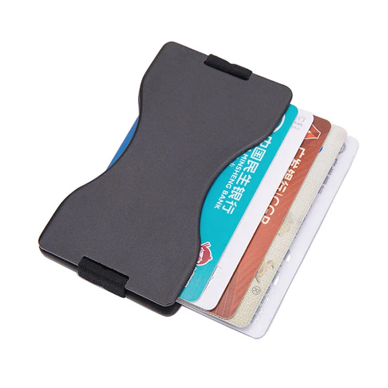 Aluminij Imetnik Kreditne Kartice Moških Slim Anti Zaščito Potovanja ID Kartico sim Ženske Rfid Blokiranje Denarnice Kovinski poslovno kartico sim