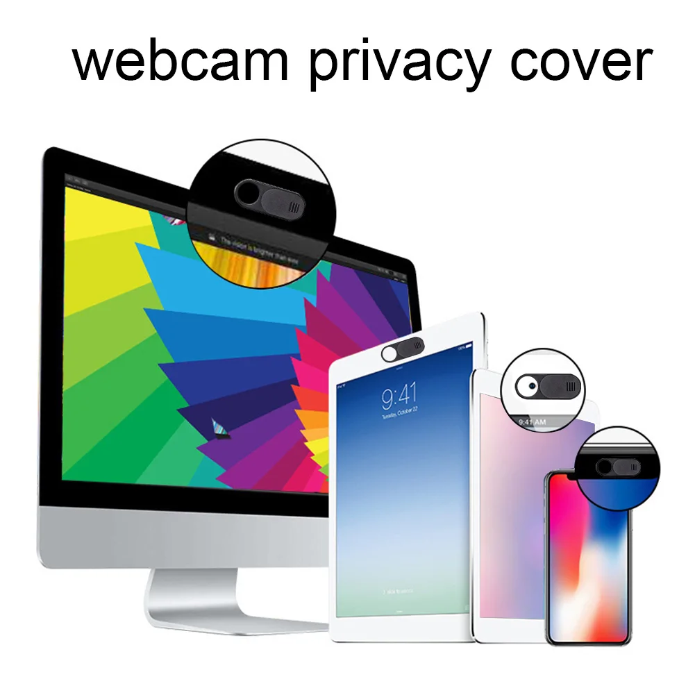 5pcs Praktično Antihacker Varstvo Zasebnosti Za Tablični RAČUNALNIK Lepilo Skp Ultra Tanek Nalepke mobilni telefon Blocker Webcam Pokrov