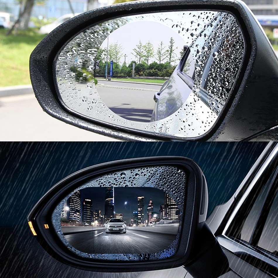 2Pcs/Set Avto Rearview Mirror Zaščitno folijo Avto Ogledalo Okno Jasno Filma Anti Bleščanje Nepremočljiva Rainproof Anti Meglo Avto Nalepke