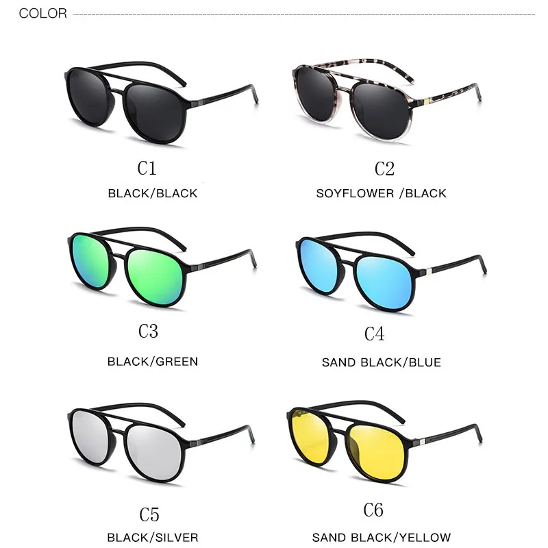 Moda Polarizirana sončna Očala Moških Kvadratnih Retro Modni Oblikovalec Polariod sončna Očala Oculos Masculino Gafas De Buljiti UV400