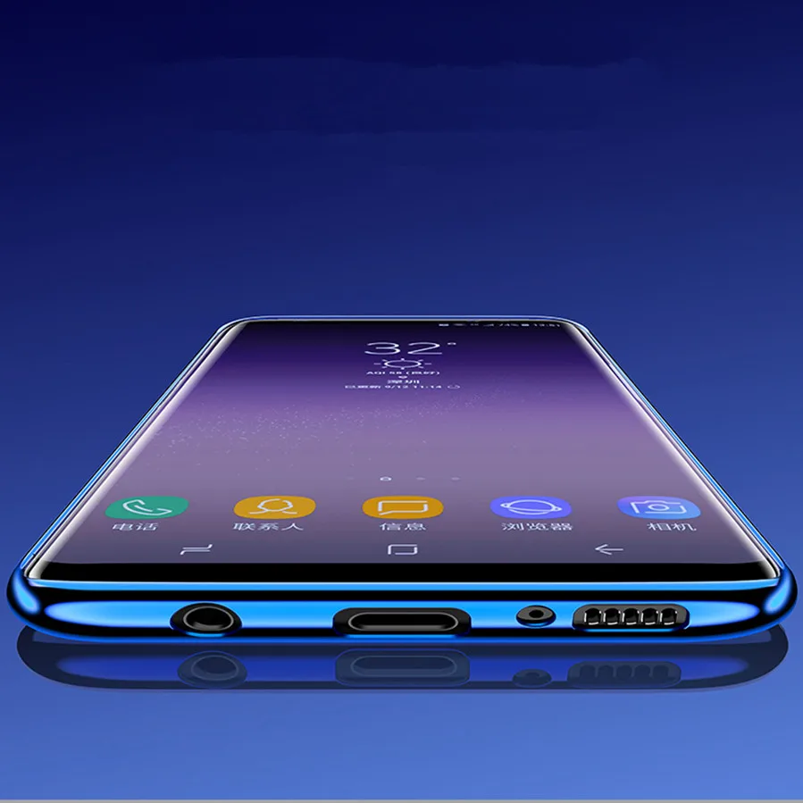 Prevleka ohišje za Samsung A8 2018 Primeru Samsung A3 A5 A7 2017 A310 2016 Mehko TPU Ohišje za Samsung A8 Plus 2018 Primeru Zajema Luksuznih