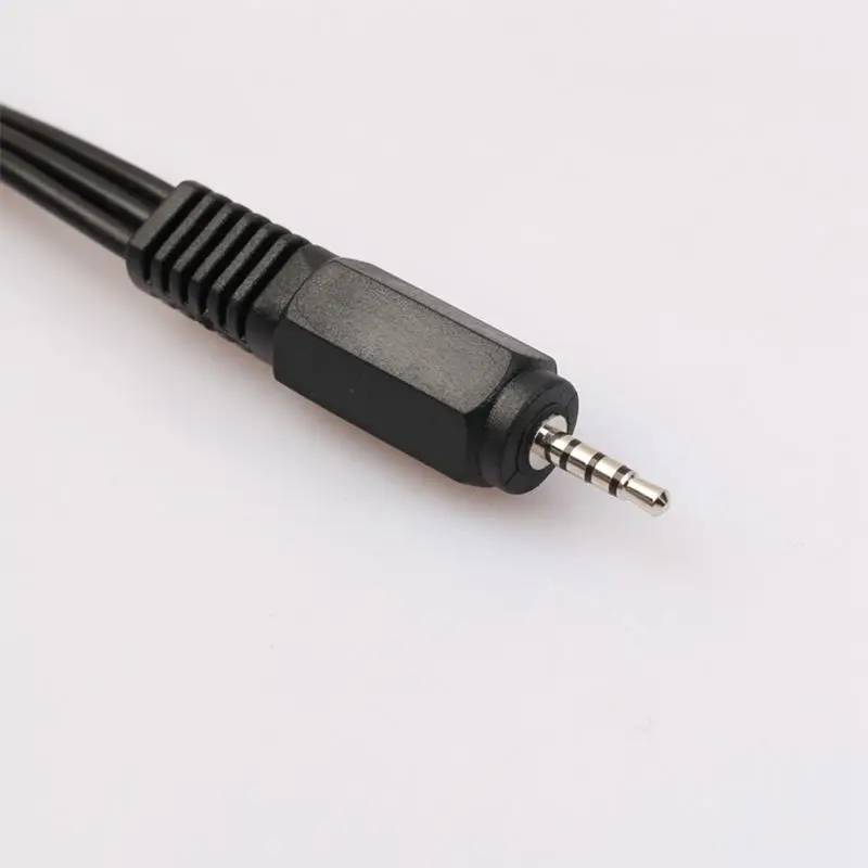 2,5 mm Mini AV Moški 3RCA Ženski M/F Audio Video Kabel Stereo Jack Adapter Kabel