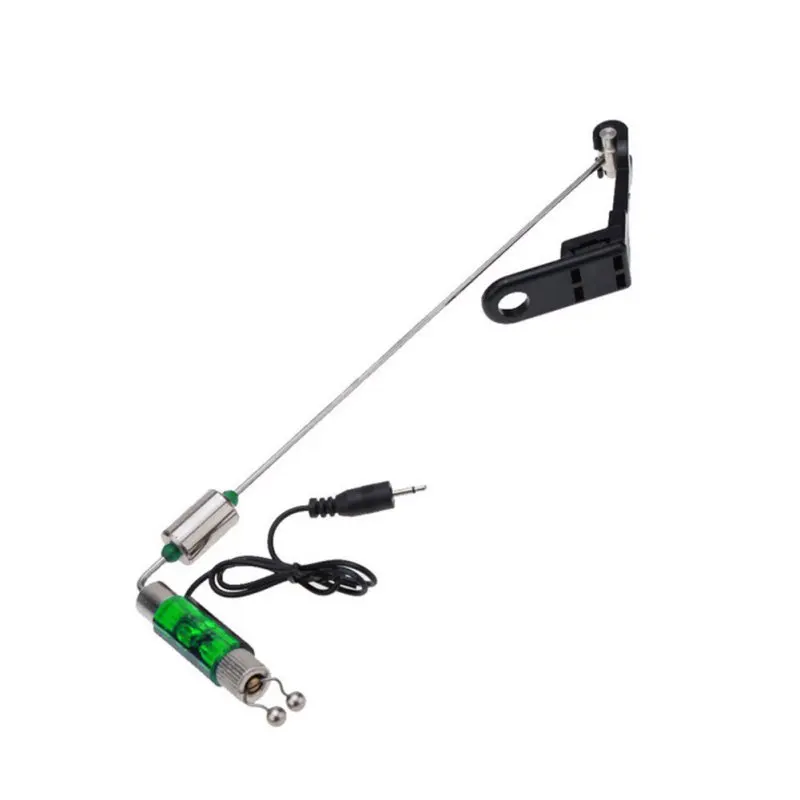 Ribolov Alarm Železa Ribolov Ugriz Obešalnik Swinger LED Svetlobni Indikator Ribištvu Tackle Orodja Visoke Kakovosti