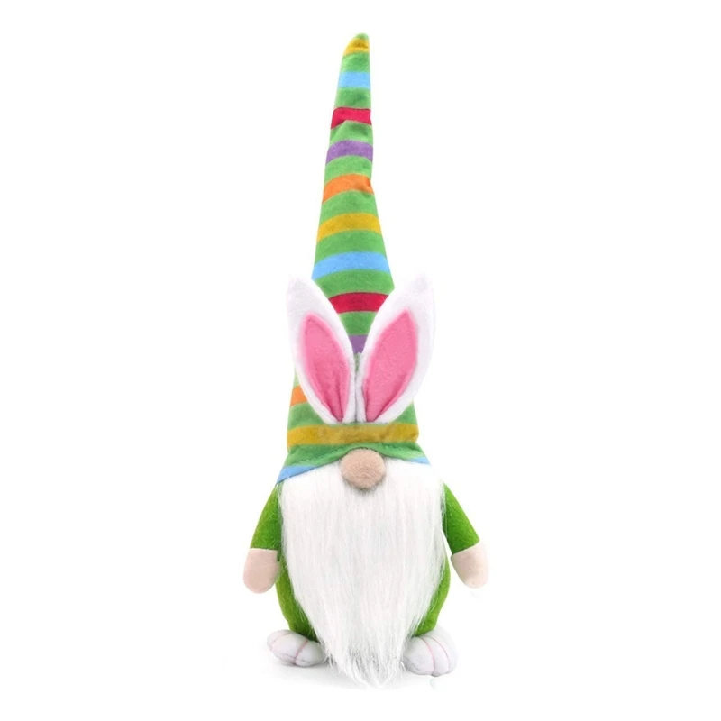 Srčkan Zajec Velikonočni Zajček Gnome Decoratio Lutka Doma Okraski Stranka Otroci Igrače 72XF