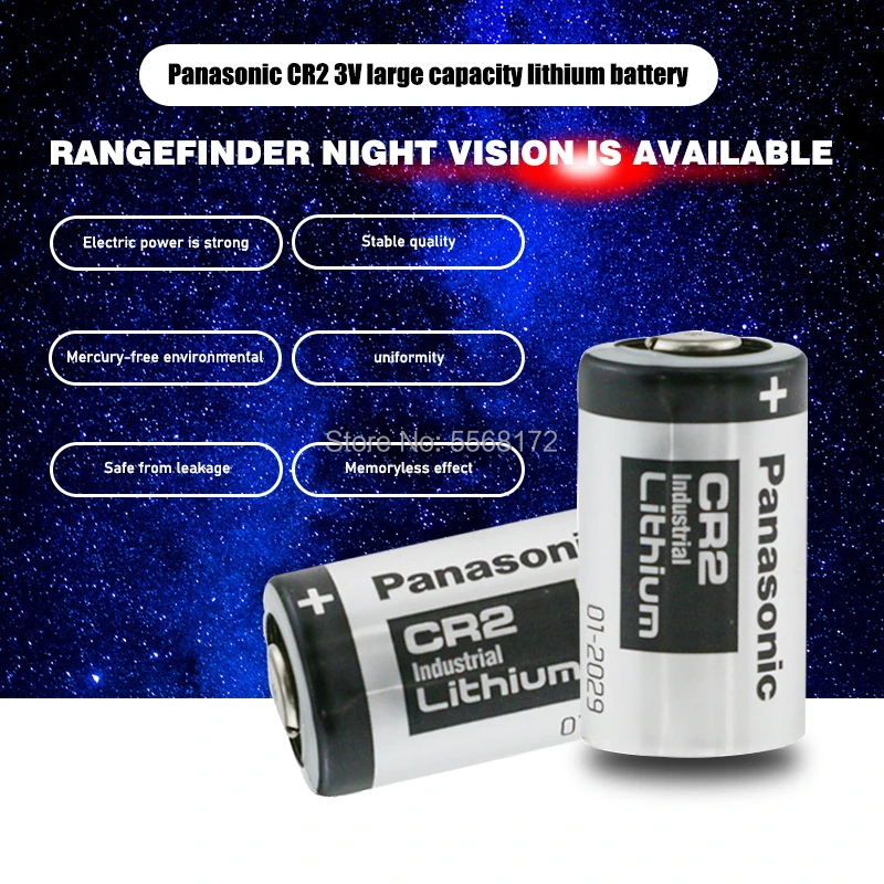 Original Panasonic CR2 3V CR15H270 850mah Litijevo baterijo fotoaparata za Samodejno filmsko kamero