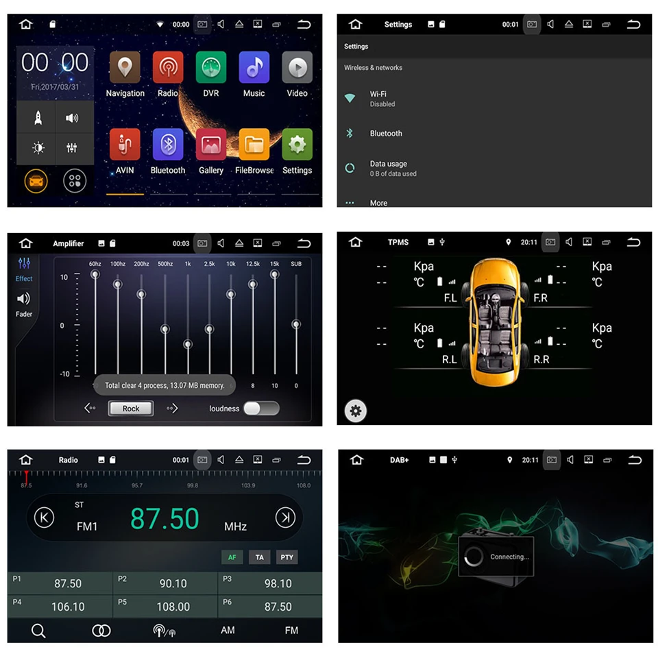 Android 6.0 2 Din Radio, Zaslon na Dotik, Avto DVD Predvajalnik Avdio Avtomobilski Stereo sistem z Zaslonom Tovornjak GPS Navigacija Kia Sportage 4K Video