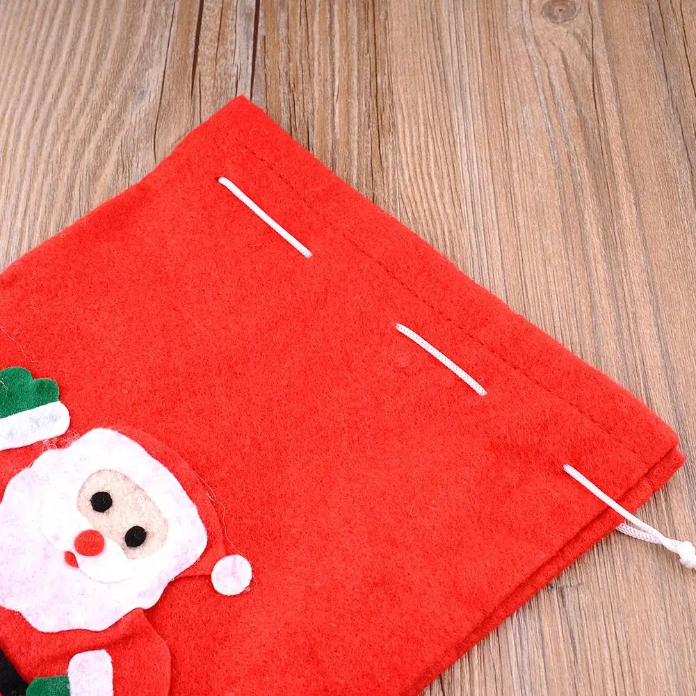 Candy Bag Nahrbtnik Santa Claus Party Božično Darilo Vrečko Cooky Božič 20 X 30 cm Vrečke