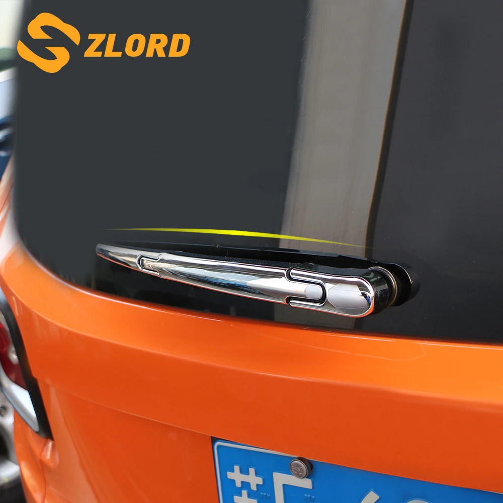 Zlord 3Pcs/Set ABS Chrome Zadaj Vode Metlice zaščitni Pokrov Metlice Vetrobransko steklo Rezilo Trim Nalepke za Jeep Renegade - 2019