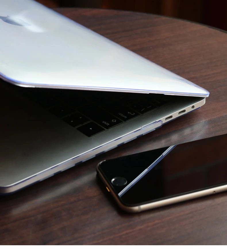 Kristalno Laptop Primeru Trdo Lupino+Tipkovnico Pokrov Za Apple Macbook Pro Retina Dotik Bar & ID Zrak 11 12 13 13.3 15 15.4 inchs A2159