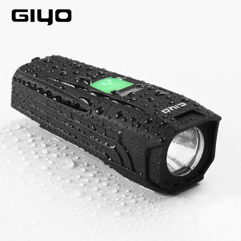 GIYO LR-Y7 Kolo LED Svetilka Smerniki za Kolesa USB Polnjenje 450 Lumnov Kolesarska Svetilka Krmilo, Sprednje Luči