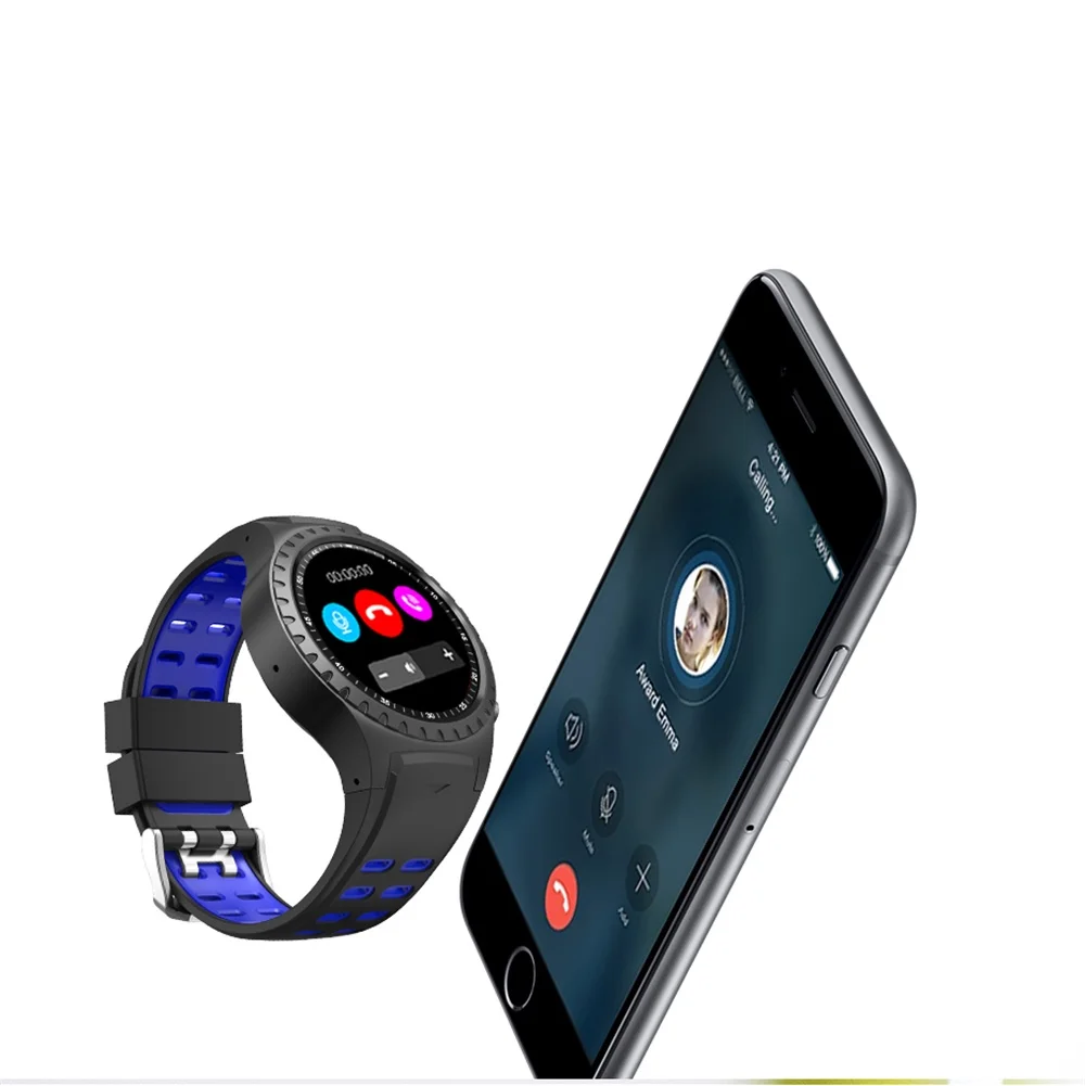 696 M1 Pametno Gledati Fitnes Srčni utrip Tracker Barvit Zaslon Graditi v Združljiv Za Iphone Telefonov Sumsang