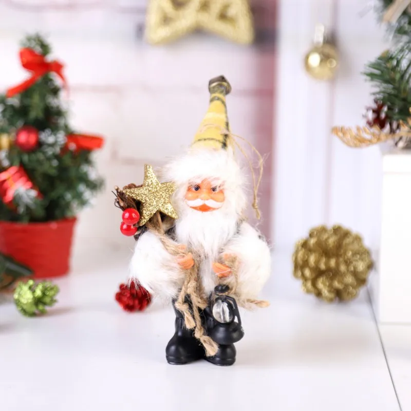 Božič Santa Claus Lutka Igrača Božični Okraski Za Dom Božično Drevo Okraski Božič Darilo