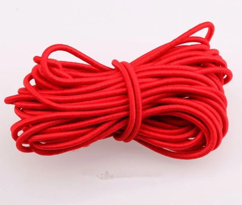 5m/lot 3 mm Elastično Vrv gumico Pisane Krog elastik Skladu Nit Za DIY Oblačila Šivalni Pribor Stretch Kabel